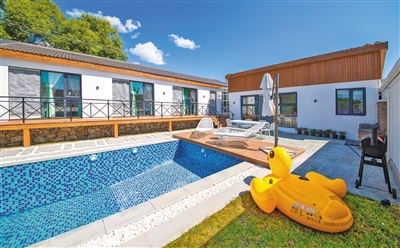 北方地区首个民宿集群“合宿·延庆姚官岭”。陈风檩 摄